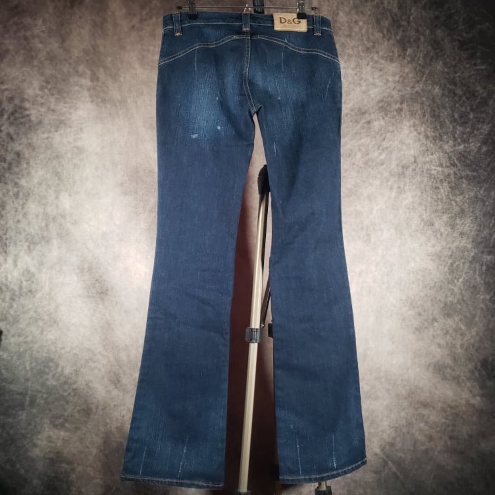 Dolce & Gabbana Dark Denim – Curve-Hugging Must-Have Jeans Size 27×41 - Picture 6 of 11